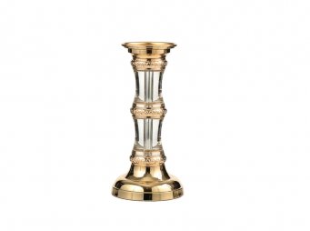 AK.JD0026 GOLD KRSTAL MUMLUK 12*12*31cm